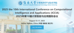 2025 10th International Conference on Computational Intelligence and Applications (ICCIA 2025)