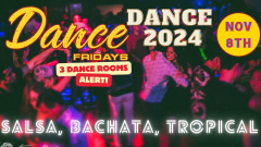 Salsa and Bachata Dance Fridays Salsa Dancing, Bachata Dancing at Dance Fridays, Dance Lessons