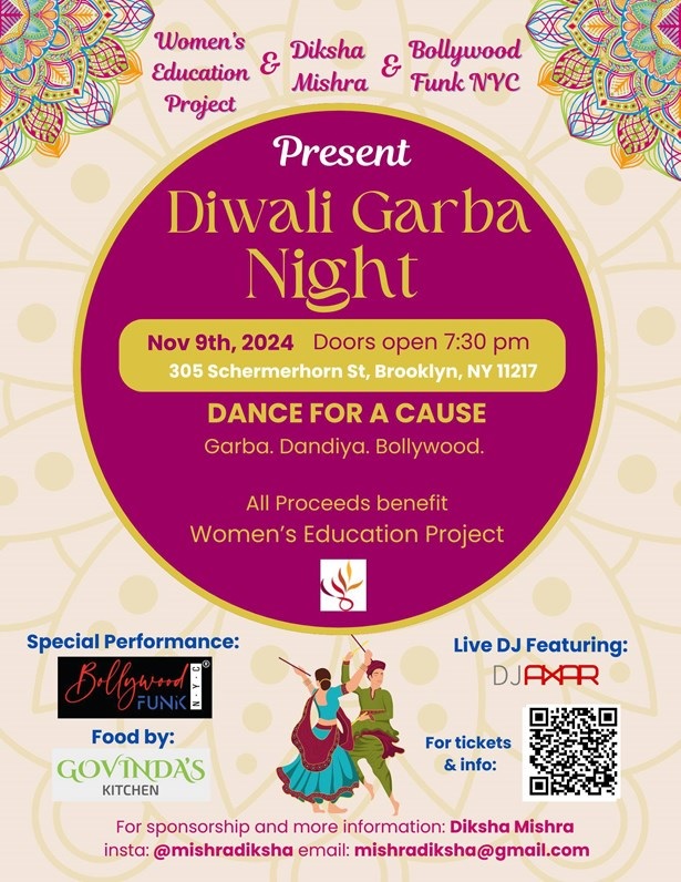 Diwali Charity Garba Night in New York, Broome, New York, United States