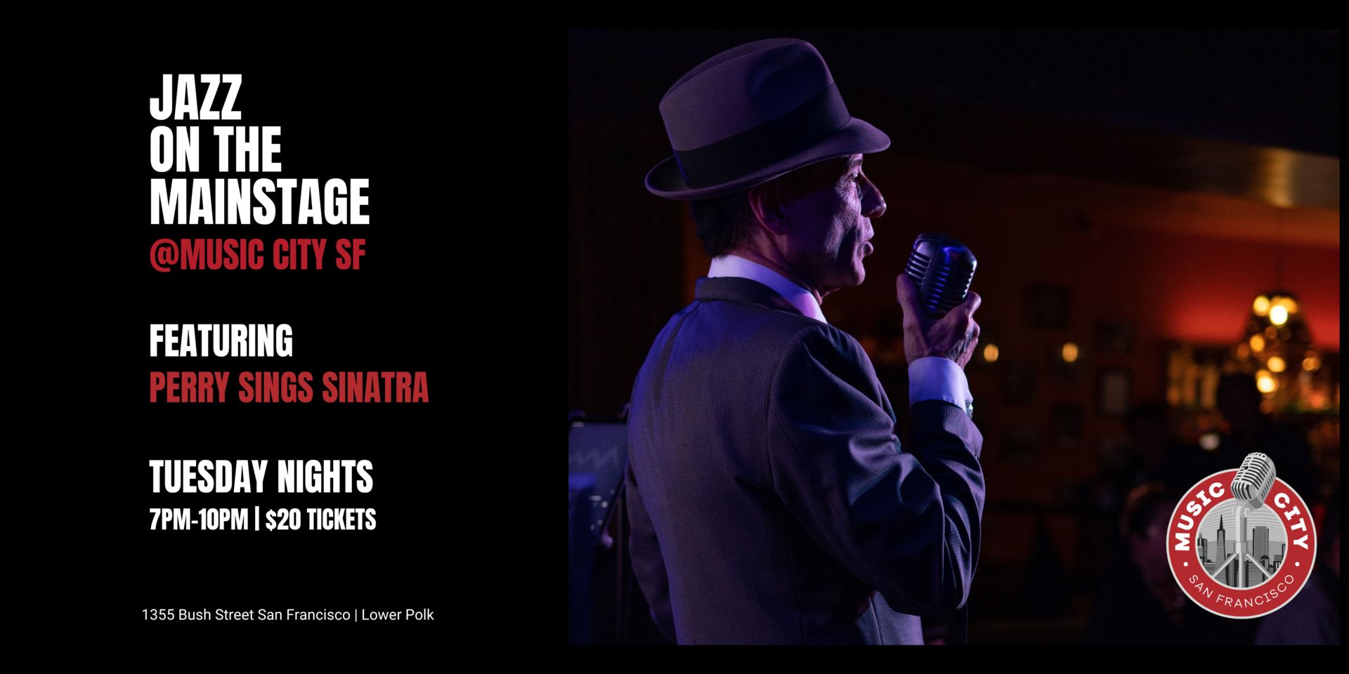 Perry Sings Sinatra, San Francisco, California, United States