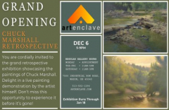 Grand Opening of Art Enclave - Chuck Marshall Exhibition and Live Painting Demo