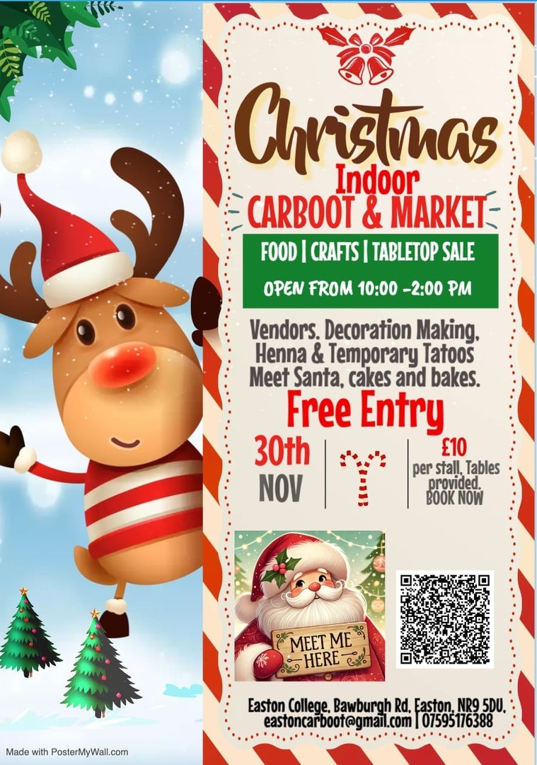 Christmas Market and Carboot, Norwich, England, United Kingdom