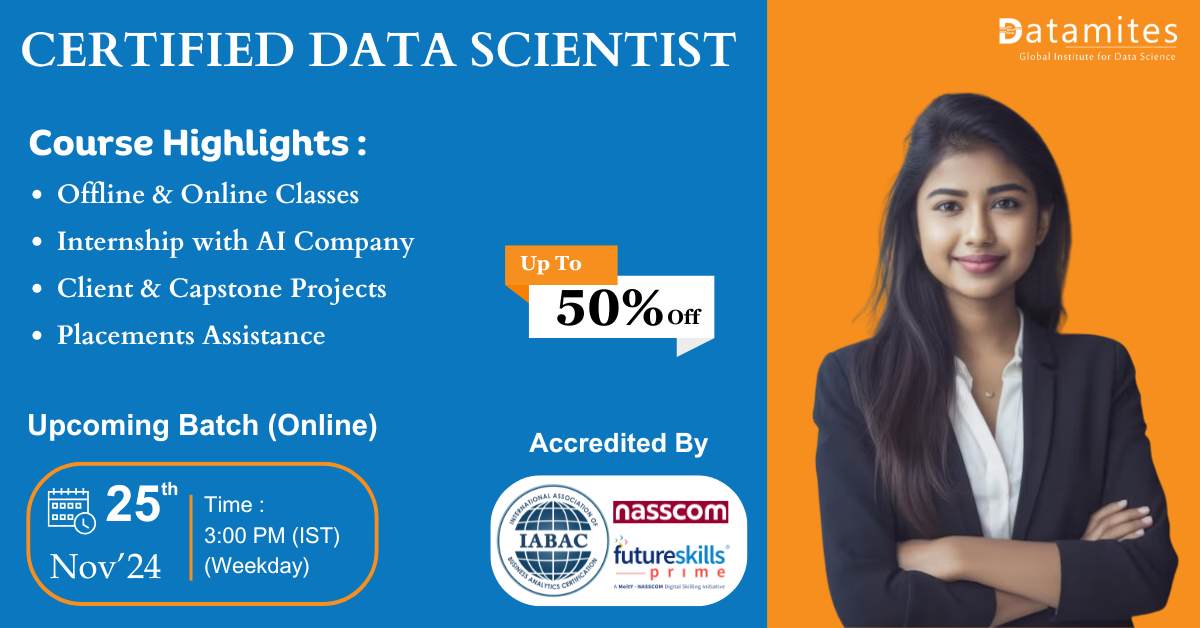 Data Scientist Course In Pune, Online Event