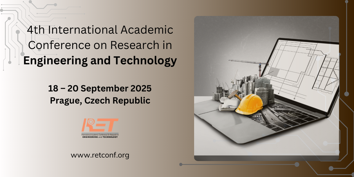 4th International Academic Conference on Research in Engineering and Technology, Prague, Czech Republic