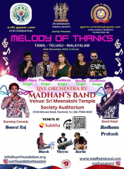 Uyir Foundation Presents- Madhan's Band Melody of Thanks 2024