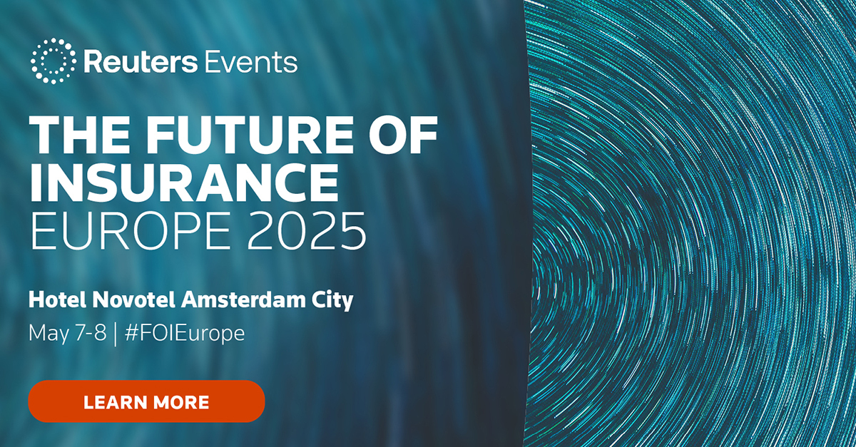 Reuters Events: The Future of Insurance Europe, Amsterdam, Noord-Holland, Netherlands