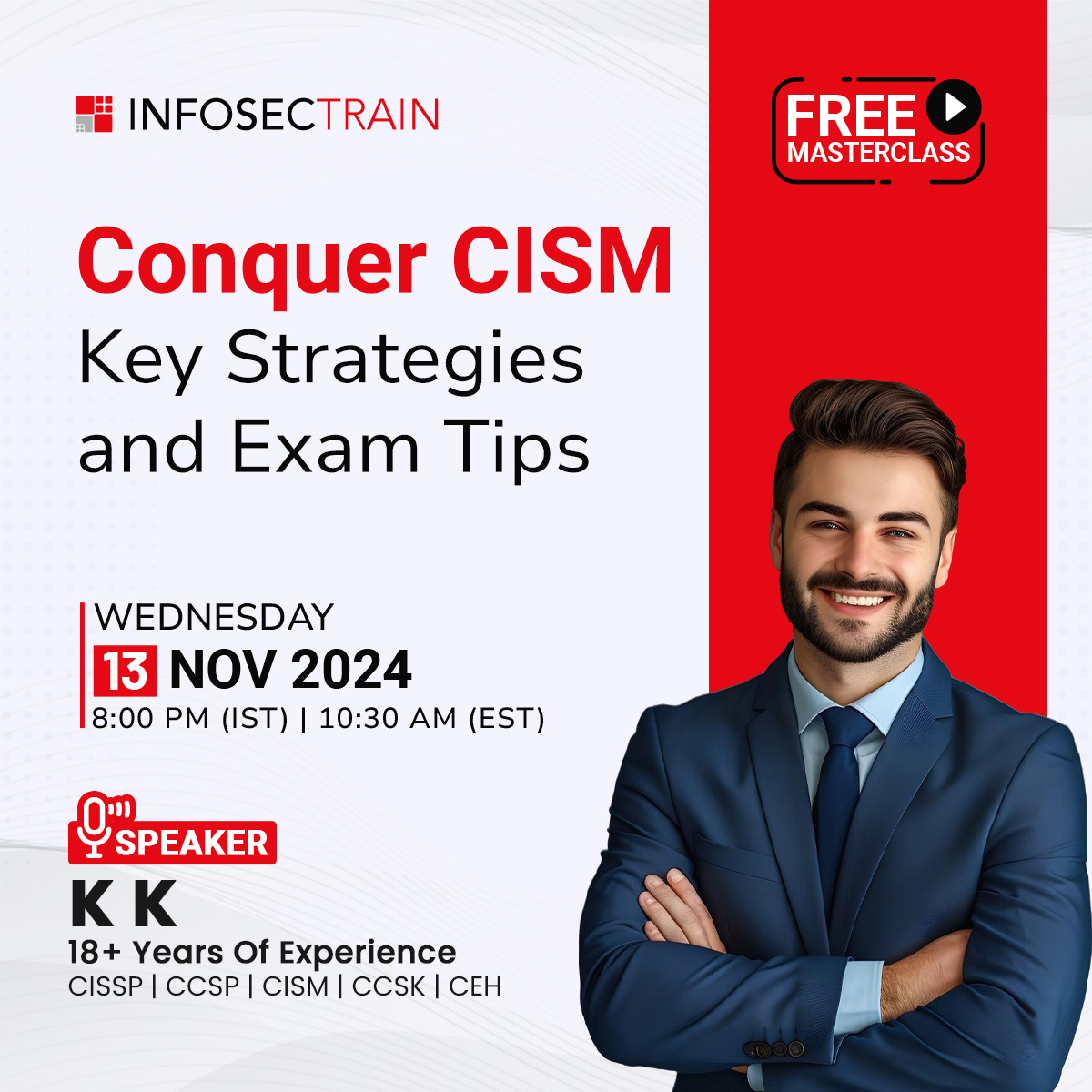 Free Masterclass on Conquer CISM: Key Strategies and Exam Tips, Online Event