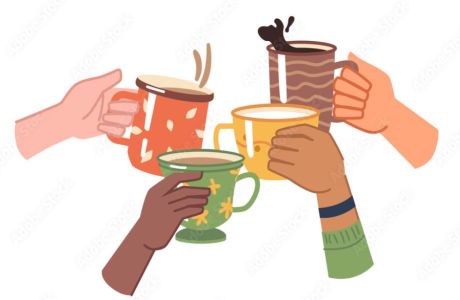 Merryoaks Community Hall Coffee Morning, Durham, England, United Kingdom
