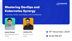 Webinar- Mastering DevOps and Kubernetes Synergy