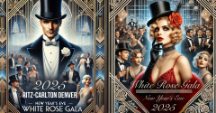 Denver New Years Eve - Gatsby's White Rose Gala 2024 - 2025