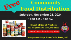 Free Community Food Distribution
