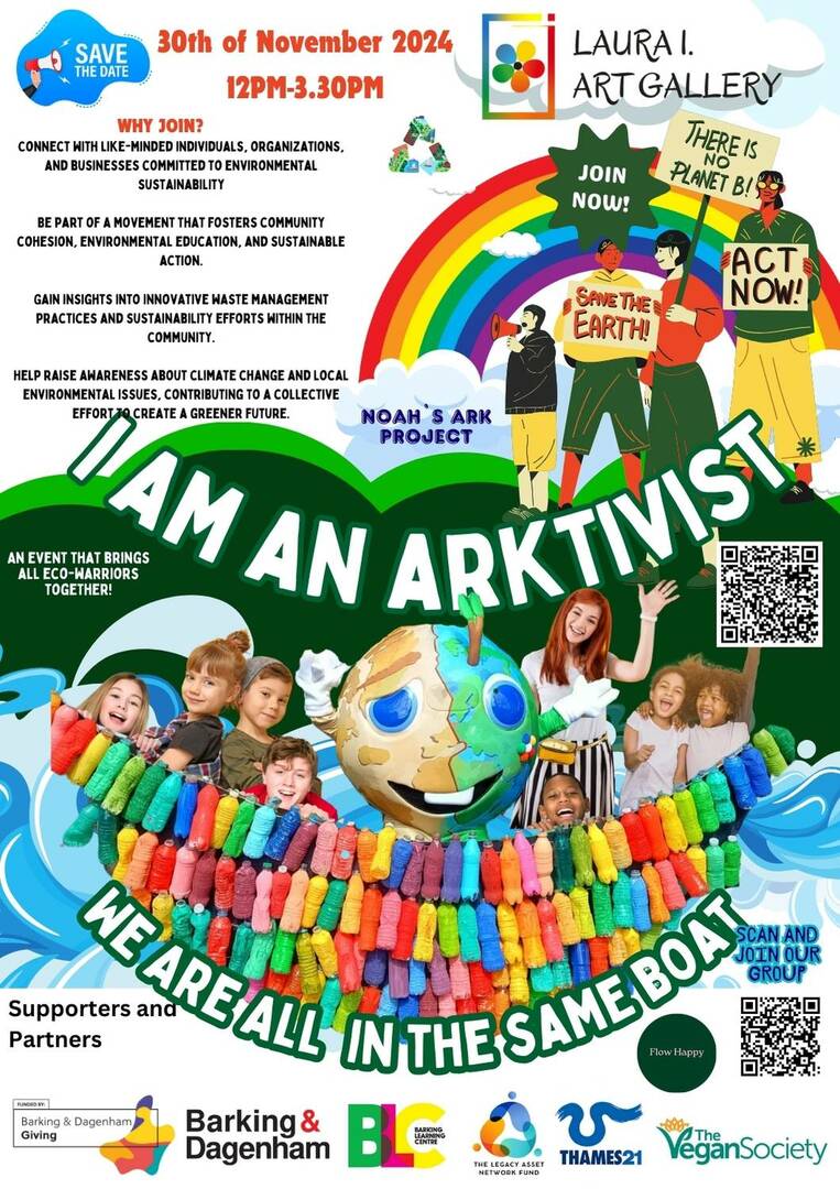 I Am an "Arktivist (Eco Warrior)"- A Networking Event for all environmentalists, Barking, England, United Kingdom