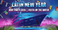 LATIN NEW YEAR'S EVE BOAT PARTY 2025 | FIESTA ON THE WATER