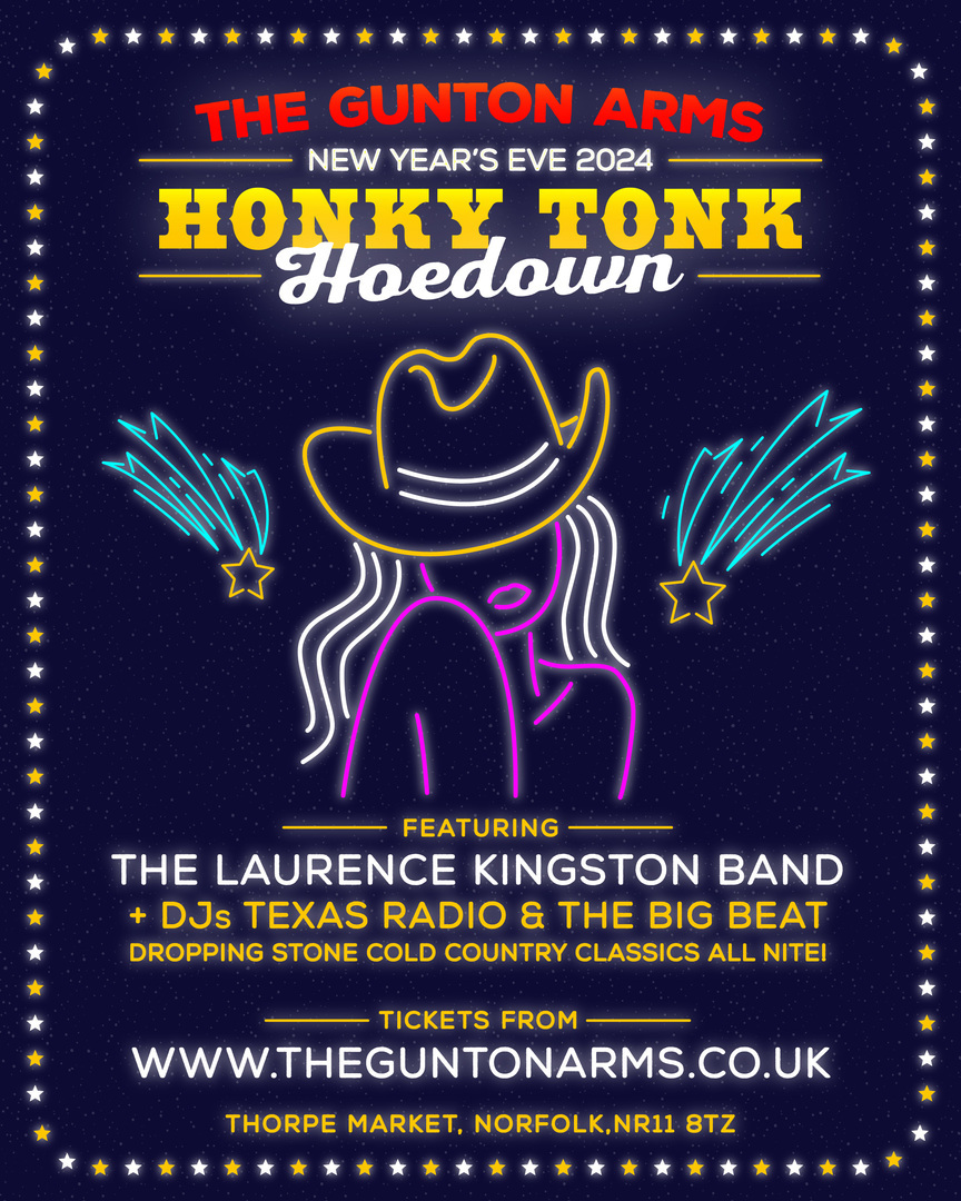 New Year's Eve Honky-Tonk Hoedown at The Gunton Arms - Norfolk, Norwich, England, United Kingdom
