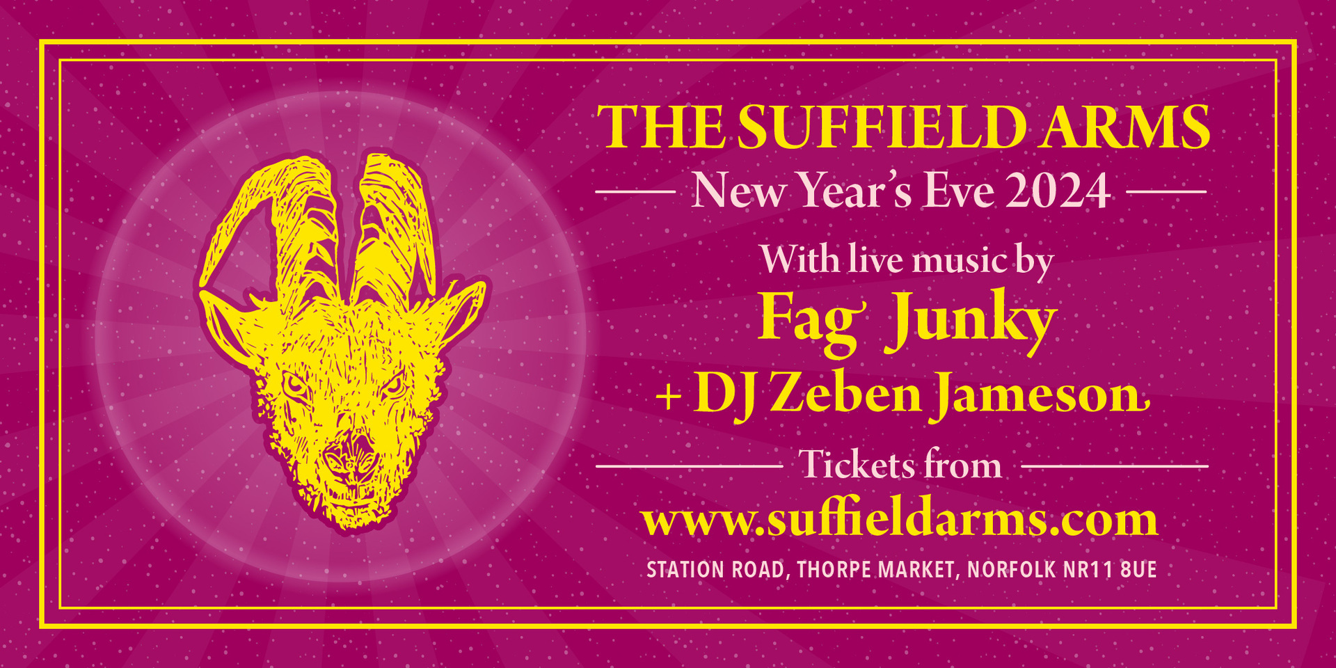 New Year's Eve at The Suffield Arms - Norfolk, Norwich, England, United Kingdom