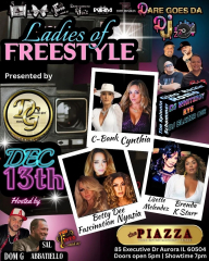Ladies Live: Cynthia, C-Bank, Betty Dee, Nyasia, Lisette Melendez, Brenda K