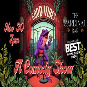 Good Vibes: A Comedy Show, Madison, Wisconsin, United States