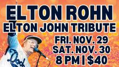 Elton Rohn Tribute to Elton John