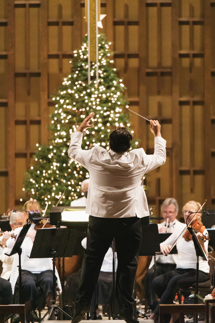 Pops Orchestra Holiday concert, Lompoc, California, United States