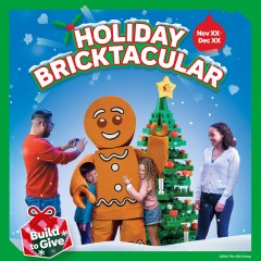 Celebrate Holiday Bricktacular at LEGOLAND Discovery Center Bay Area from November 29 - January 1