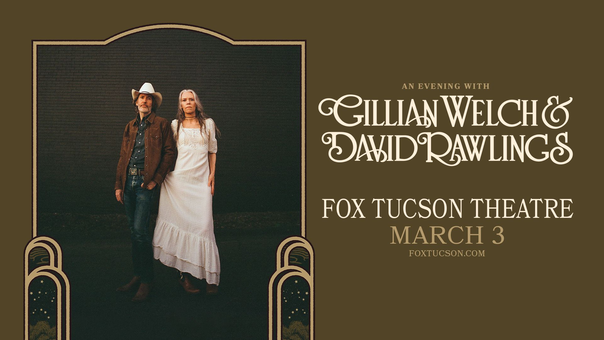Gillian Welch and David Rawlings Tucson, March 2025, Tucson, Arizona, United States