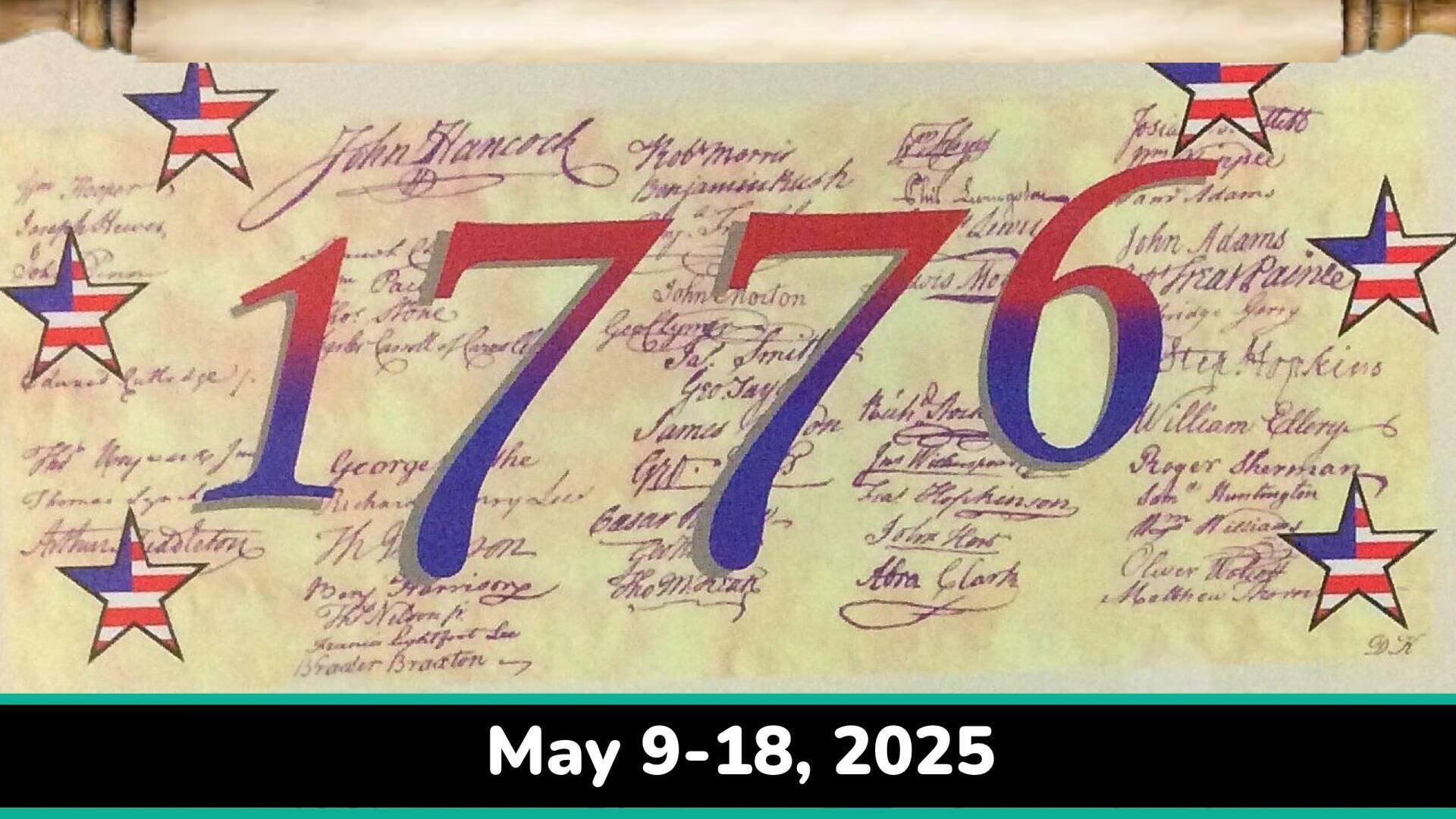 1776: America's Prize-Winning Musical, Manasquan, New Jersey, United States