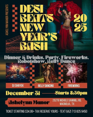 Desi Beats New Year’s Bash 2025