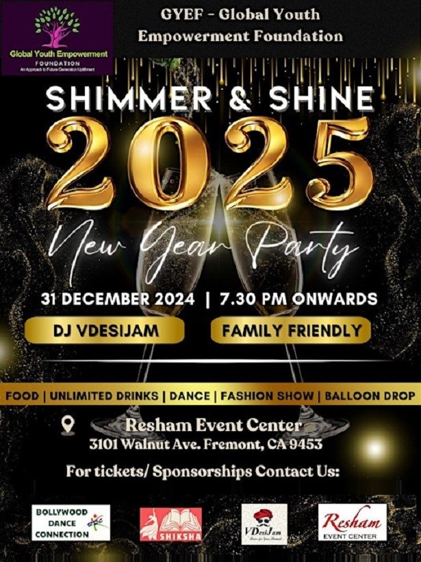 Happy New Year 2025 Party, Fremont, California, United States