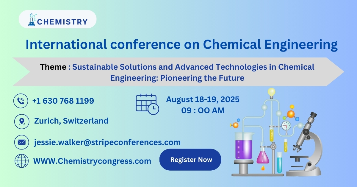 International conference on Chemical Engineering, Swaziland, Manzini, Swaziland