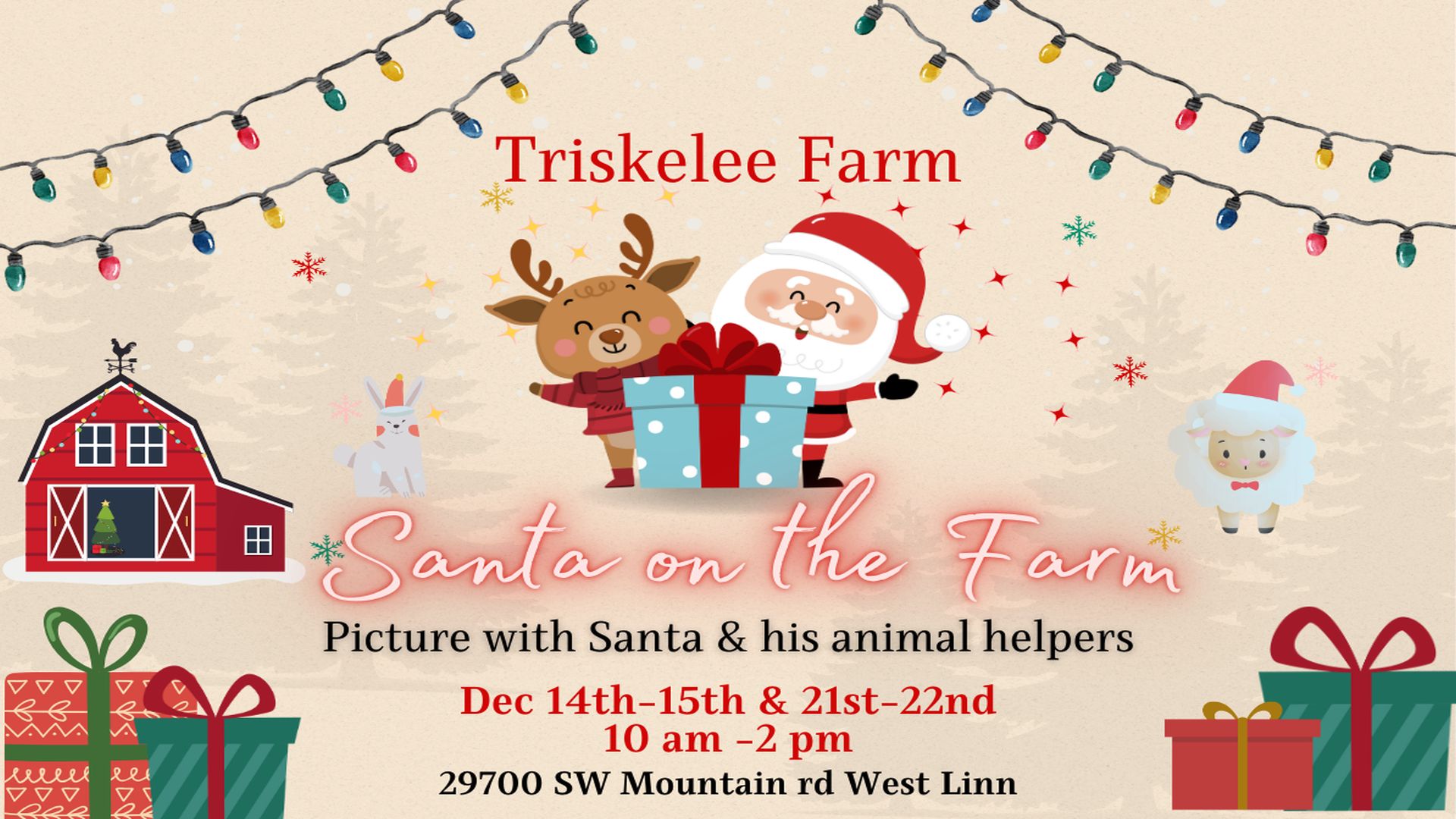 Santa on the Farm, West Linn, Oregon, United States