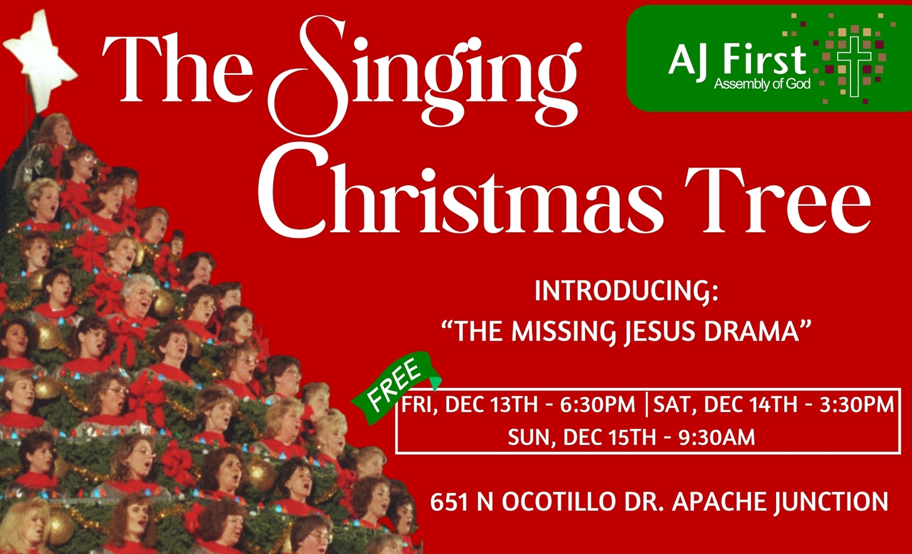 The Singing Christmas Tree, Apache Junction, Arizona, United States