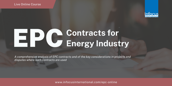 EPC Contracts for Energy Industry, Online Event