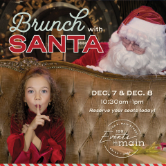 Brunch with Santa at 159 Events on Main