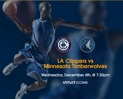 2024 LA Clippers vs. Timberwolves Tickets, Los Angeles, California, United States