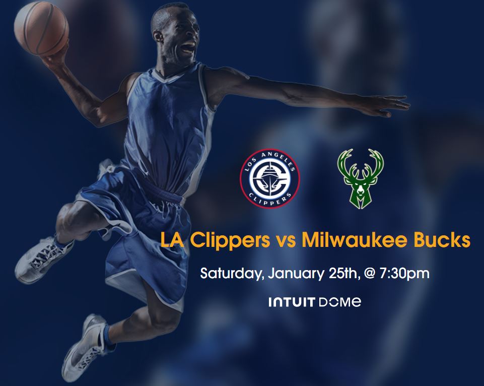 LA Clippers vs Milwaukee Bucks Tickets, Los Angeles, California, United States