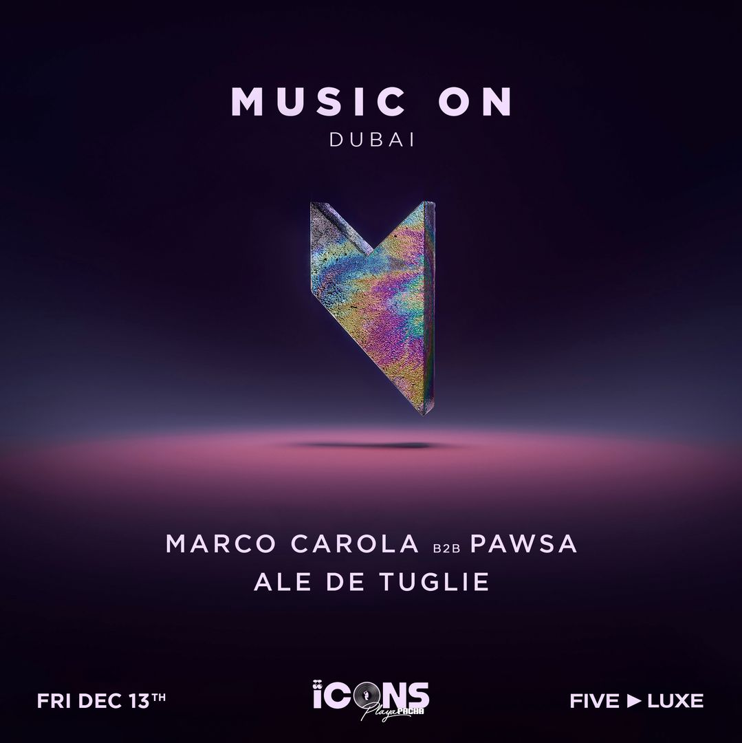 Marco Carola Presents Music On, Dubai, United Arab Emirates