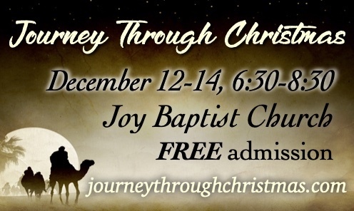 Journey Through Christmas @ Joy Baptist Church, Hull, Georgia, United States