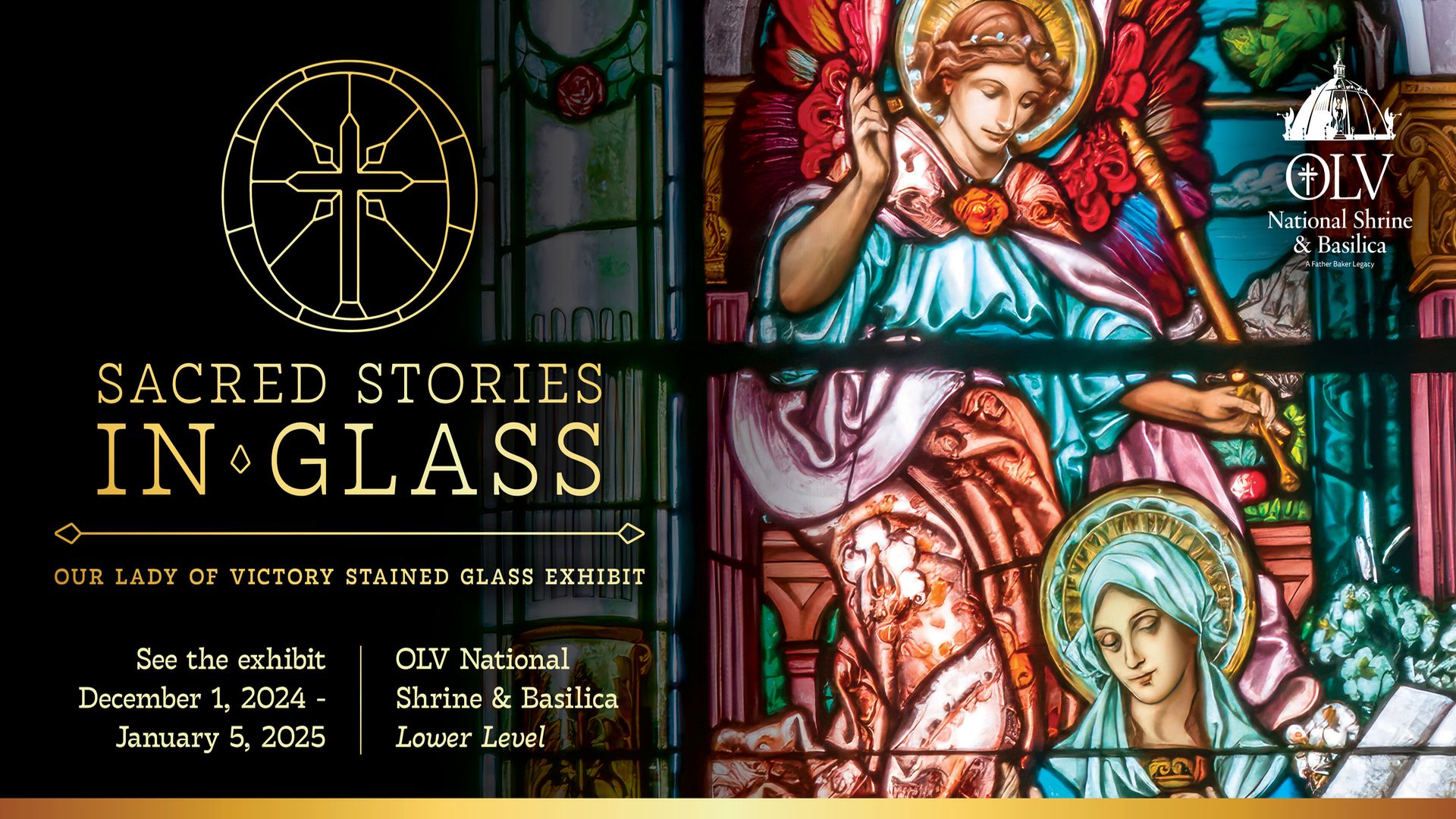 Stained-Glass Window Exhibit @ OLV Basilica, Lackawanna, New York, United States