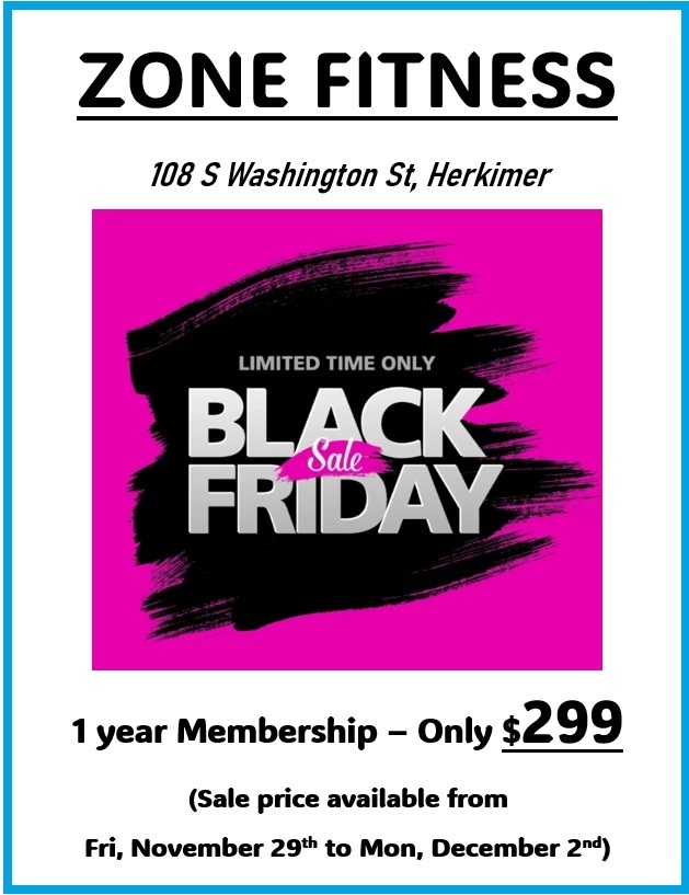 Zone Fitness - Black Friday Sale, Online Event