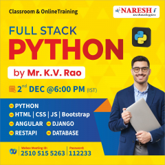 our Full Stack Python Training In NareshIT