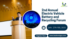 2nd Annual Electric Vehicle Battery and Recycling Forum | Leadvent