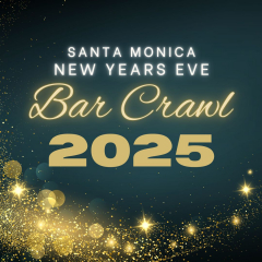 Santa Monica New Years Eve Bar Crawl Party 2025