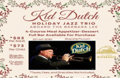 St Johns Rivership Co: Kid Dutch Holiday Jazz Trio Cruise in Sanford FL