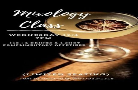 Mixology Class, Bakersfield, California, United States