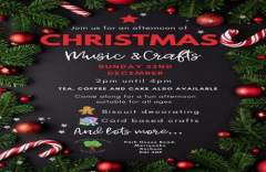 Christmas Music and Crafts