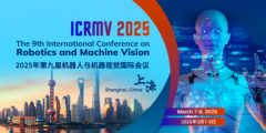 2025 9th International Conference on Robotics and Machine Vision (ICRMV 2025)