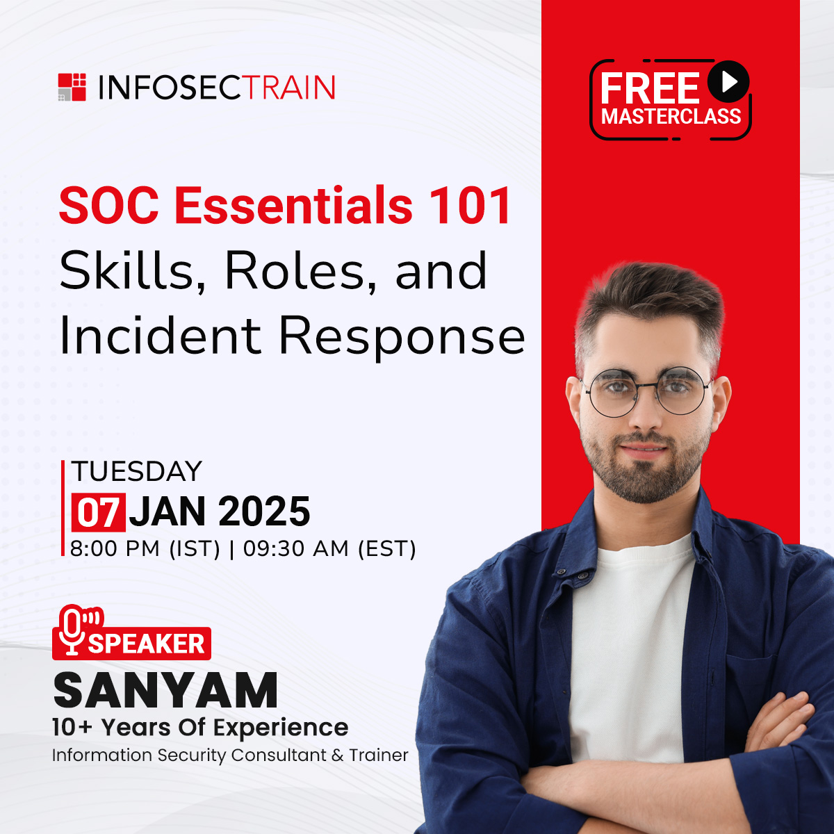SOC Essentials 101: Skills, Roles, and Incident Response, Online Event