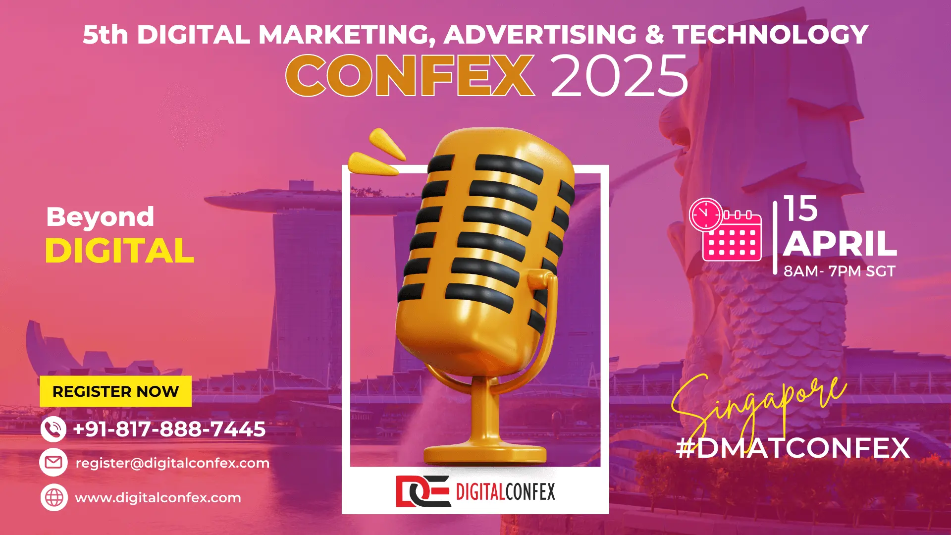 5th Digital Marketing, Advertising & Technology Confex, Singapore