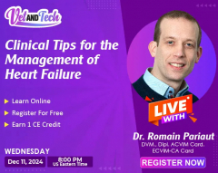 Webinar on Heart Failure Management in Dogs and Cats