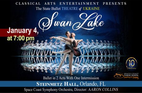 Swan Lake: State Ballet Theatre of Ukraine with Live Symphony Orchestra in Orlando, FL!, Orlando, Florida, United States